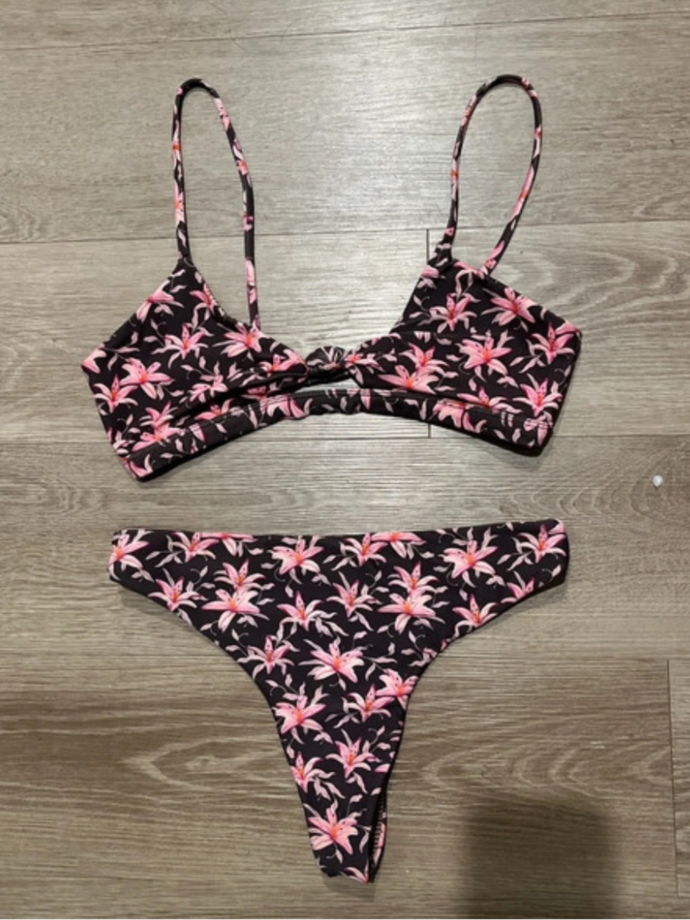 Acacia Swimwear Madonna Pawela Top and Brazil Bottom Set